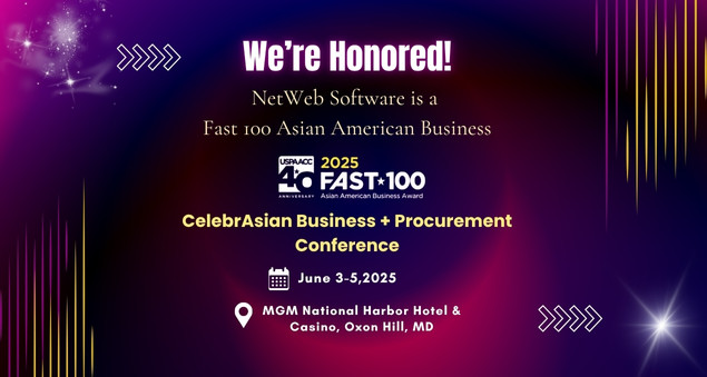 NetWeb Recognized as FAST 100 Asian American Business 2025 by USPAACC