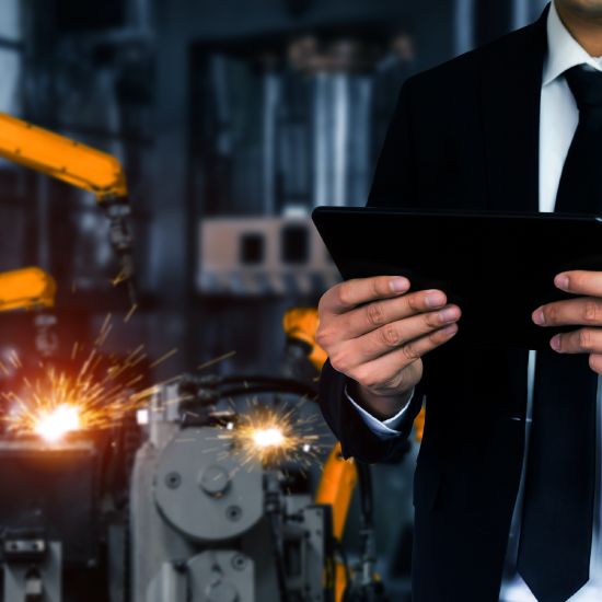 AI-driven production process management application